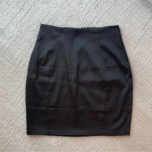 Oh Polly Black Mini Pencil Skirt
